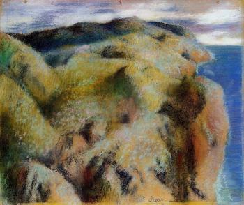 Edgar Degas : Steep Coast